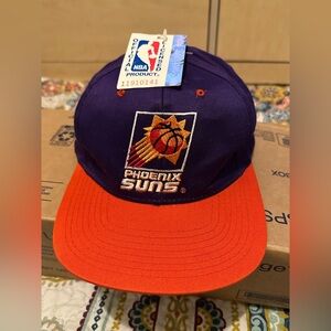 NBA phonex sun Purple and Orange Cap
